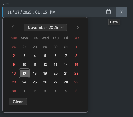 Date format in US browser